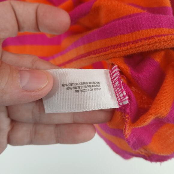 Old Navy Y2K Babydoll Striped Mini Dress Womens SM Preppy Swim Vacation 2000's - Picture 3 of 8